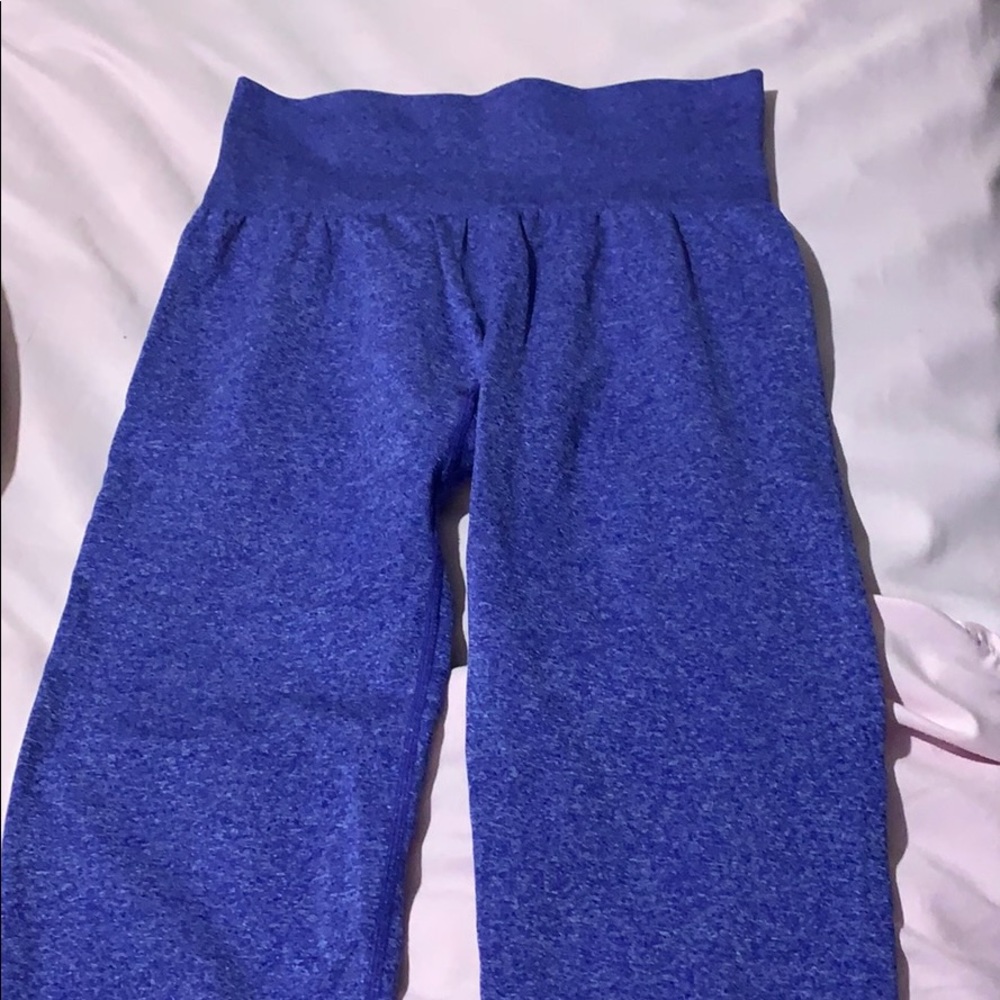Nvgtn electric blue leggings (no contour)